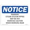 Signmission OSHA Sign, Warning Steam System Piping May Hot Exercise, 14in X 10in Plastic, 14" W, 10" H, Lndscp OS-NS-P-1014-L-18920 - alternate 1